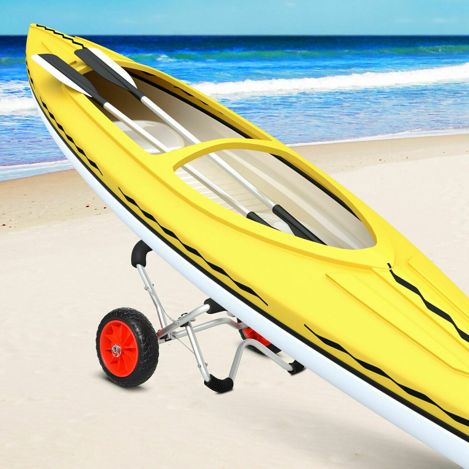 Kajakwagen Alu Bootswagen