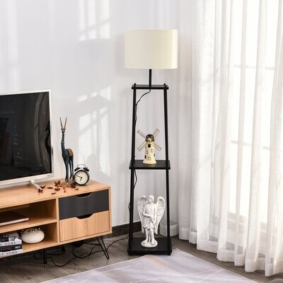 Stehlampe mit Regal Standleuchte
