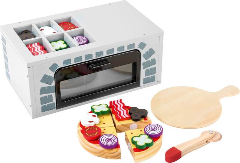 small foot Pizza-Ofen Kinderküche Holzspielzeug