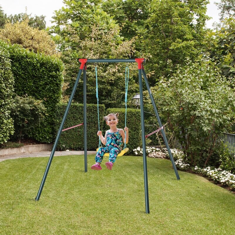 Kinderschaukel Garten Gartenschaukel Schaukelgestell Metallgestell 612