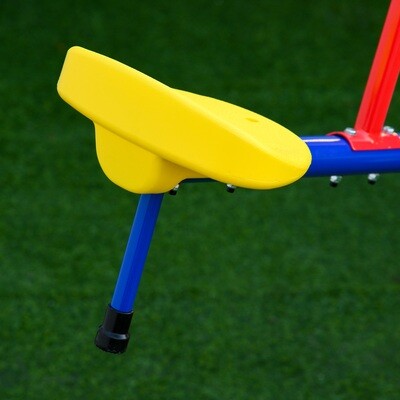 Kinder Gartenwippe 360° drehbare Wippe Karussellwippe Metall Mehrfarbig