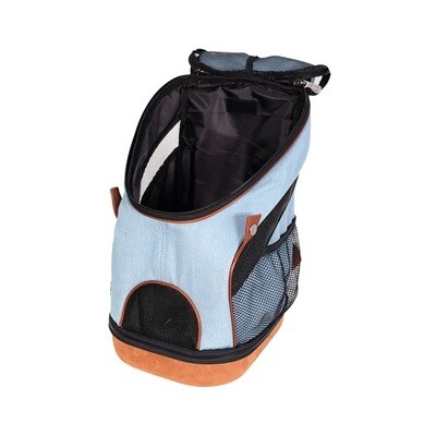 Ibiyaya Hunderucksack New Denim Fun Lightweight Pet Backpack