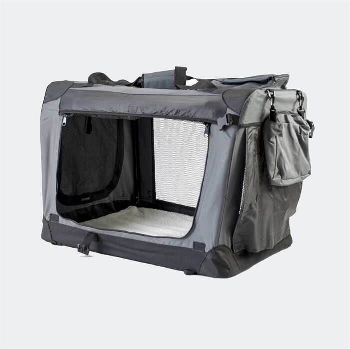 InnoPet hundetransportbox Carrier All in One 102 cm, Grey/Black