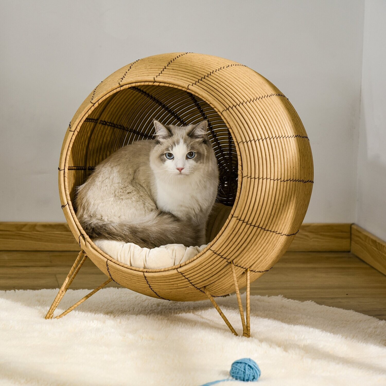 Katzenhöhle Katzenbett mit erhöhten Füssen