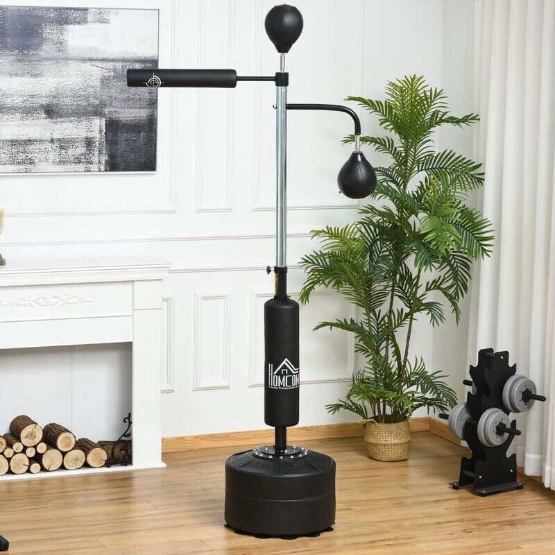 Boxstand Standbox-Trainer mit 2 Speedbällen 360°-Reflexstange