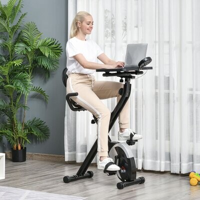 Heimtrainer Fahrradtrainer Trimmrad 8 stufig einstellbar Rädern Stahl ABS