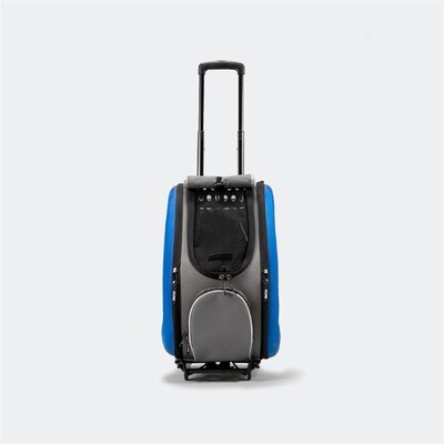 Ibiyaya® Hunde- Trolley Hundetasche 4in1, Blue