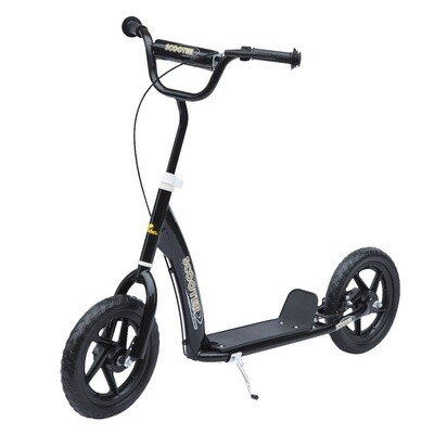 Kinderroller mit Hinterbremse Kickscooter 12 Zoll
