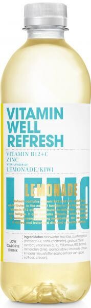 Vitamin Well Refresh (STG 12 x 0,5 Liter PET Flaschen NL)
= 6 Liter