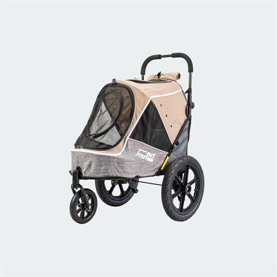 Innopet Veloanhänger  Hundebuggy Pet-Stroller Sporty Evolution Latte bis 30kg