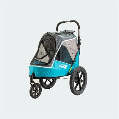 Innopet Veloanhänger Hundebuggy Pet-Stroller Sporty Evolution Ocean Blue bis 30kg