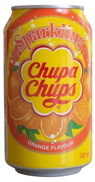 Chupa Chups Orange Flavour (24 x 0,345 Liter Dosen) = 8,28 Liter