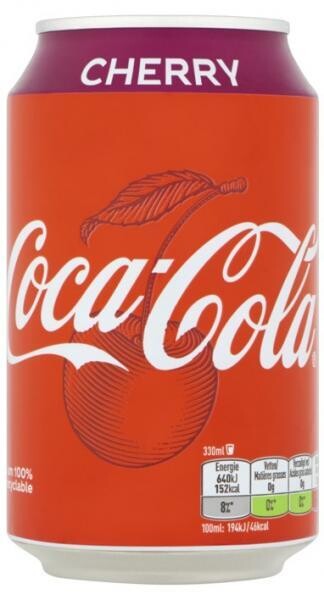 Coca Cola Cherry BE (24 x 0,33 Liter Dosen ) = 7,92 Liter