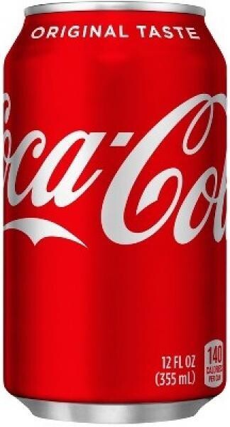 Coca Cola USA Original Taste (12 x 0,355 Liter Dosen) = 4,26 Liter