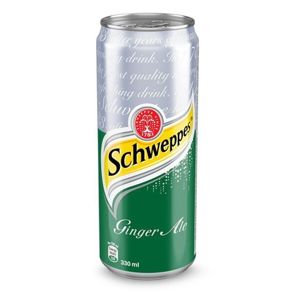 Schweppes Ginger Ale (24 x 0,33 Liter Dosen BE) = 7,92 Liter