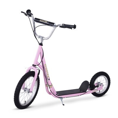 Tretroller 125 cm x 58 cm x 100 cm pink rosa