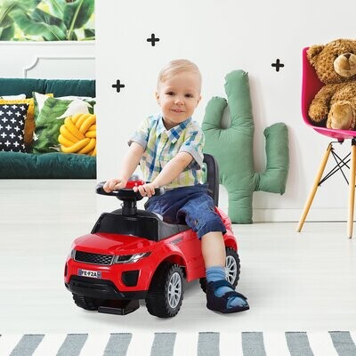 Rutschauto Kinderfahrzeug Lauflernhilfe mit Hupe