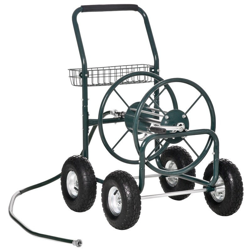 Schlauchwagen für Gartenschlauch 83 cm x 60 cm x 92,5 cm