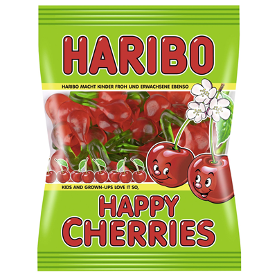 Grosspackung Haribo Happy Cherries - 18 x 200 g Beutel = 3,6 kg