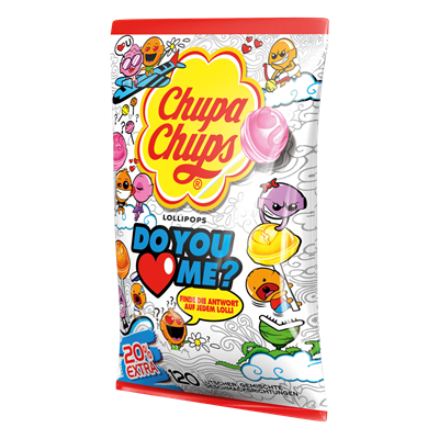 Grosspackung Chupa Chups Do you Love me - 1,44 kg Beutel