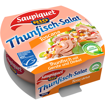 Grosspackung Saupiquet Rio Mare Thon MSC Thunfisch Salat Toscana - 12 x 160 g = 1,92 kg
