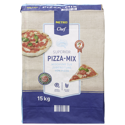 Grosspackung METRO Chef Pizzamix - 15 kg Sack für Pizzateig