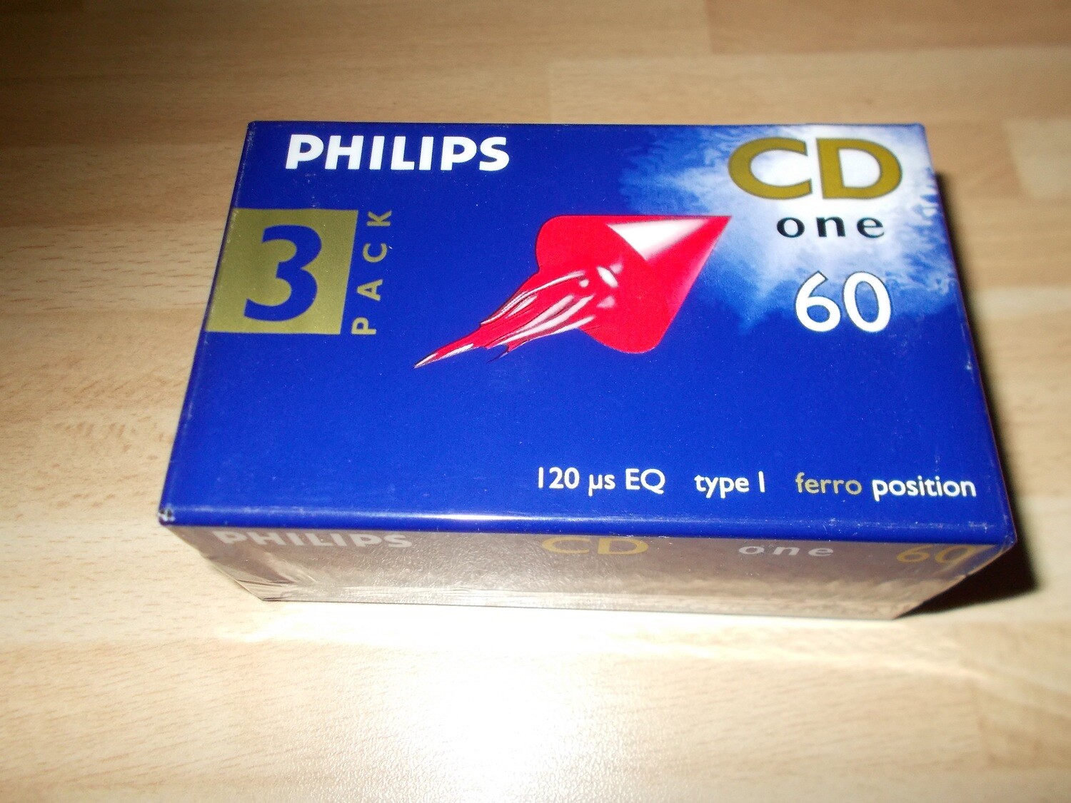 Philips CD One 60 3er Pack Kassette Tape in OVP