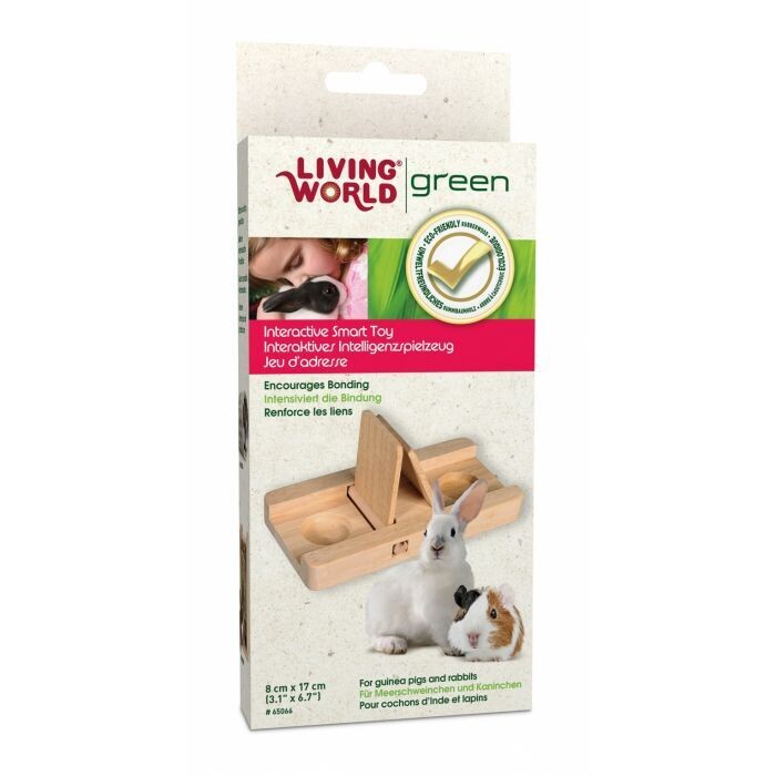 LIVING WORLD Green grosses Klappspiel für Kleintiere