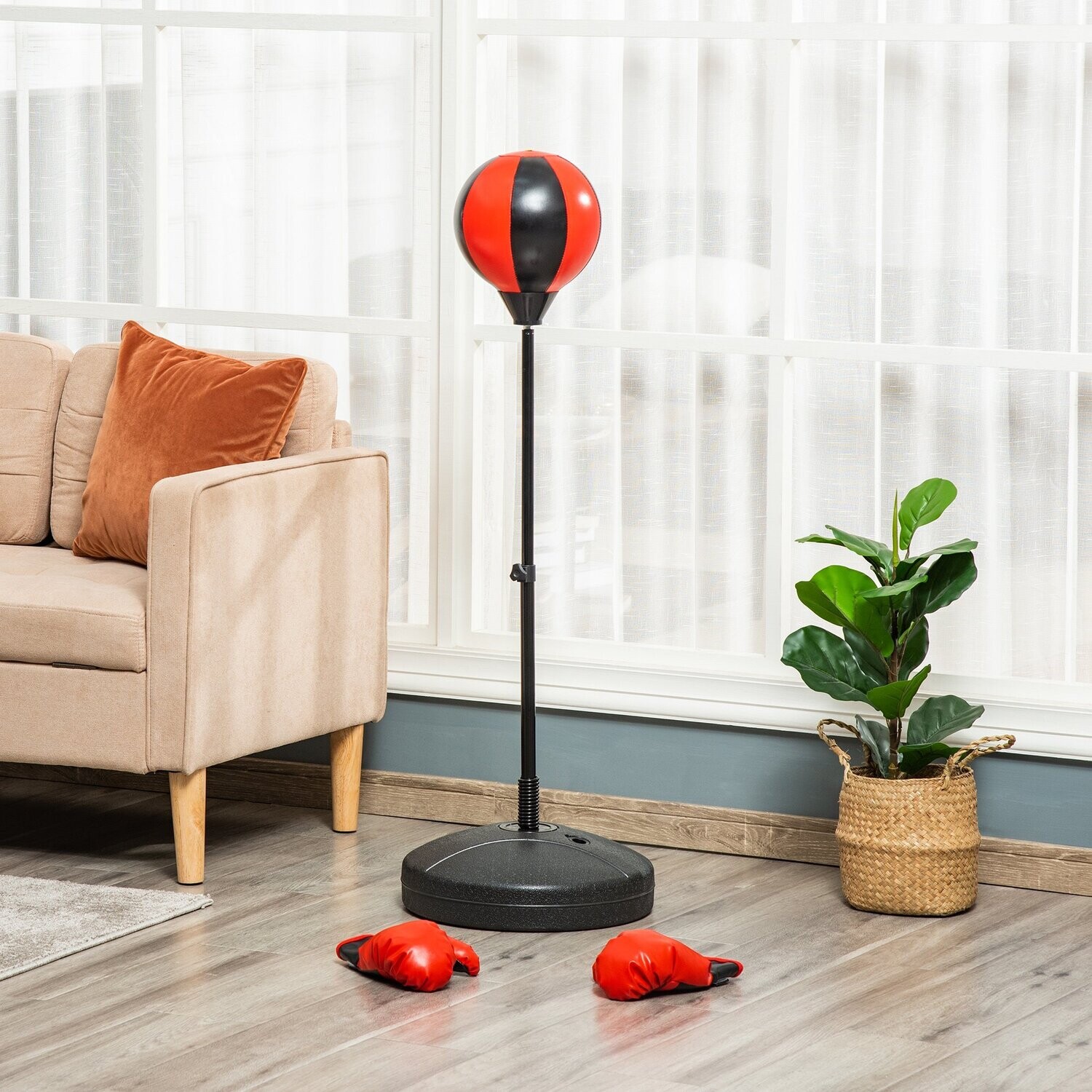 Punchingball-Set für Kinder 40 cm x 40 cm x 120 cm