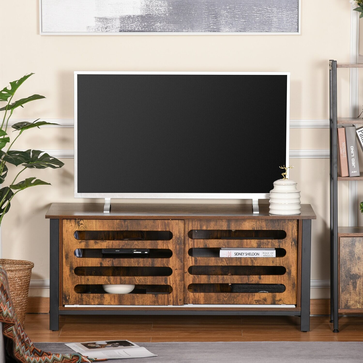 Fernsehschrank TV Lowboard Industrie Design