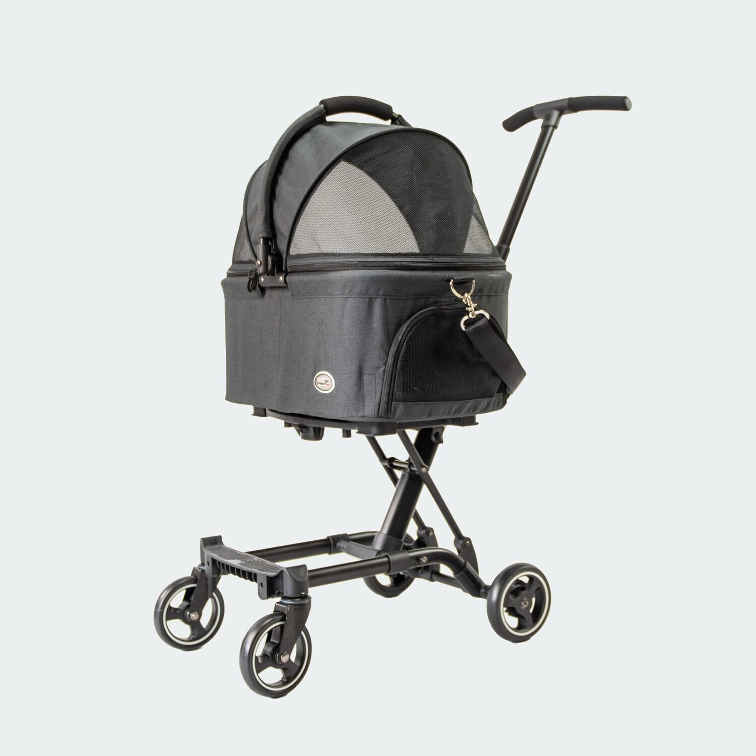 InnoPet Hundebuggy Pet Stroller City Hopper 3 in 1, schwarz