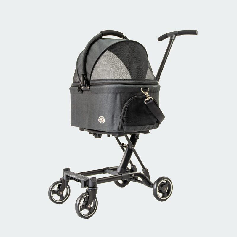 InnoPet Hundebuggy Pet Stroller City Hopper 3 in 1, schwarz