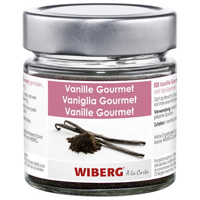 Wiberg Vanille Gourmet gemahlen - 100 g Tiegel