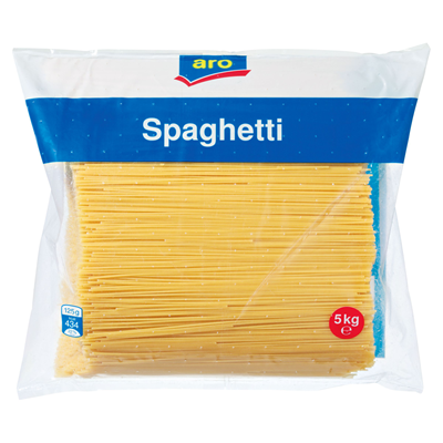 Grosspackung aro Spaghettti - 1 x 5 kg Sack