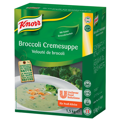 Grosspackung Knorr Broccoli Cremesuppe - 1,50 kg
