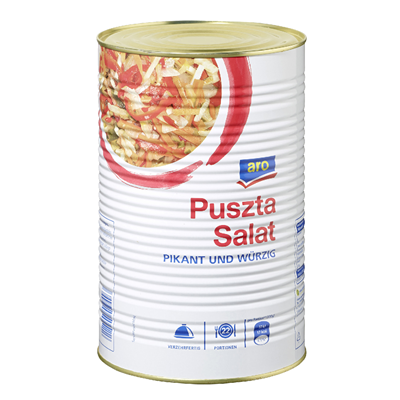 Grosspackung aro Puszta Salat - 4,00 kg Dose