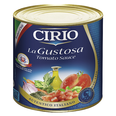 Grosspackung Cirio La Gustosa Tomatensauce 6 x 2,55 kg Dosen = 15,3 kg