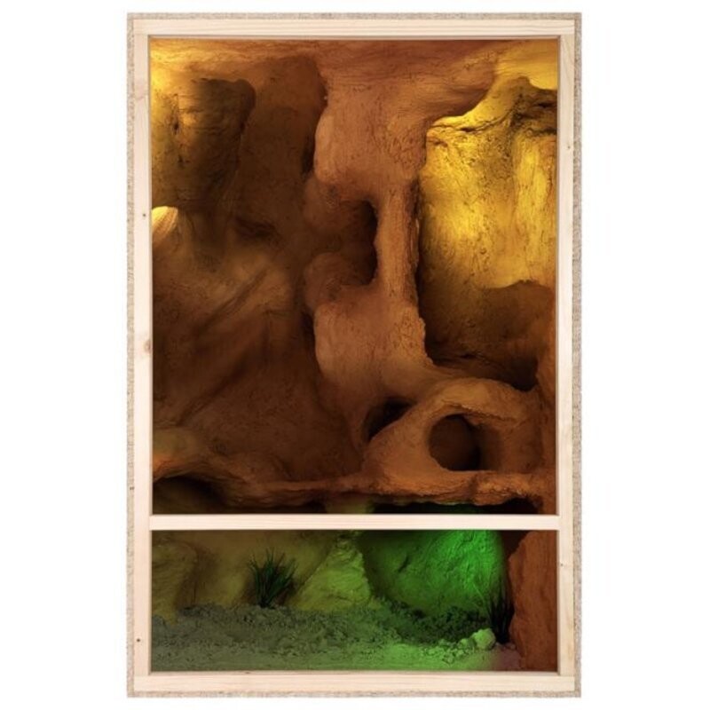 Repiterra Holz Hochterrarium mit Seitenbelüftung 60x120x60 cm