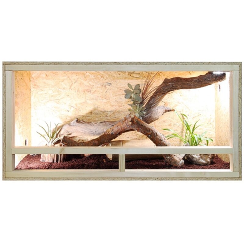 Repiterra Holz Terrarium Mit Seitenbelüftung 120x50x50 Cm