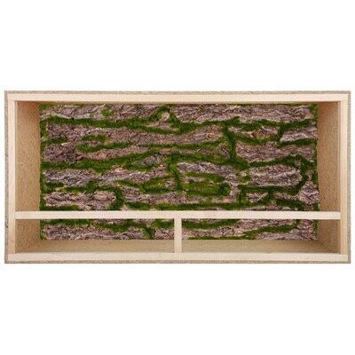 Terrarium Rückwand 120x60 cm Rinde