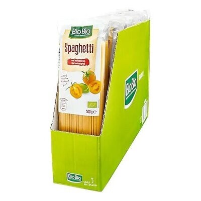 Grosspackung BioBio Spaghetti 500 g, 15er Pack =7,5 kg