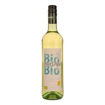 Grosspackung BioBio Pinot Grigio 12,0 % vol 6 x 0,75 Liter = 4,5 Liter
