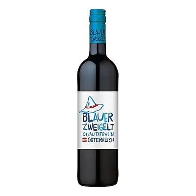 Grosspackung Blauer Zweigelt Qualitätswein 12,0 % vol 6 x 0,75 Liter = 4,5 Liter