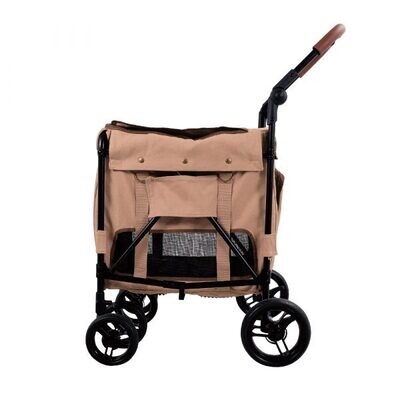 Ibiyaya Hundebuggy Pet Stroller "Gentle Giant Pet Wagon" Dirty Peach