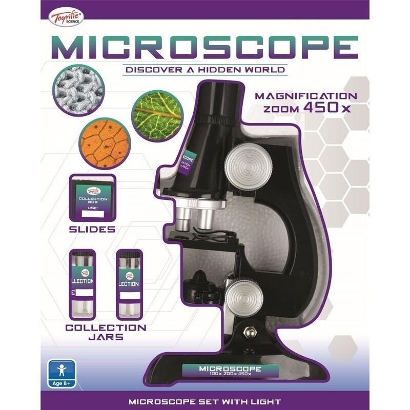 Toyrific Mikroskop-Set mit Licht