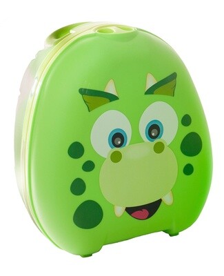 Jippie&#39;s Töpfchen My Carry Potty Dino 26 x 15 cm grün