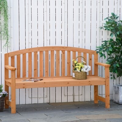 Gartenbank 3-Sitzer Sitzbank aus Holz