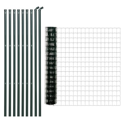 Gartenzaun / Maschendrahtzaun Stahl 10 x 1,68 m / auch als Tiergehege