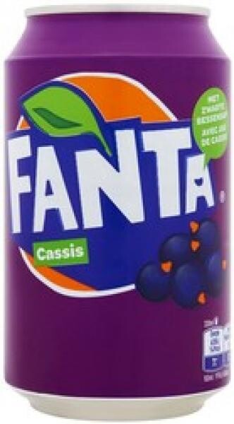 Fanta Cassis (24 x 0,33 Liter Dosen NL) = 7,92 Liter