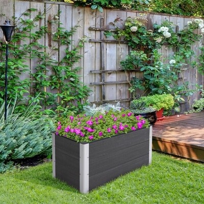 Hochbeet Pflanzkasten Blumenkübel Blumenkasten 100 x 50 x 50 cm